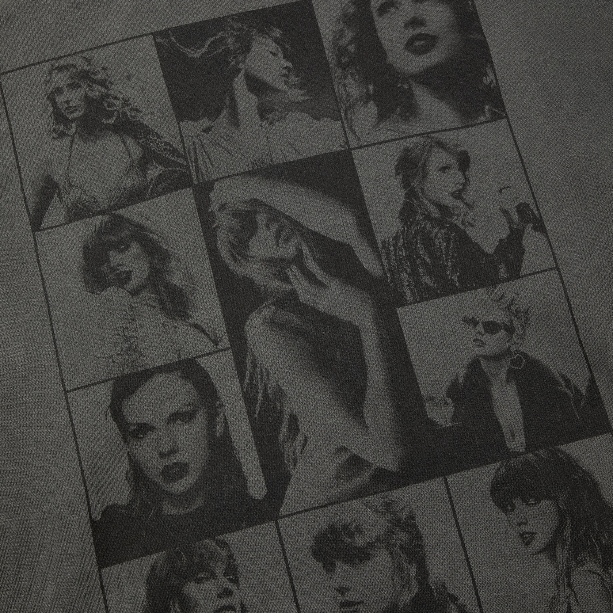 Taylor Swift The Eras Tour Charcoal Hoodie - Image 3
