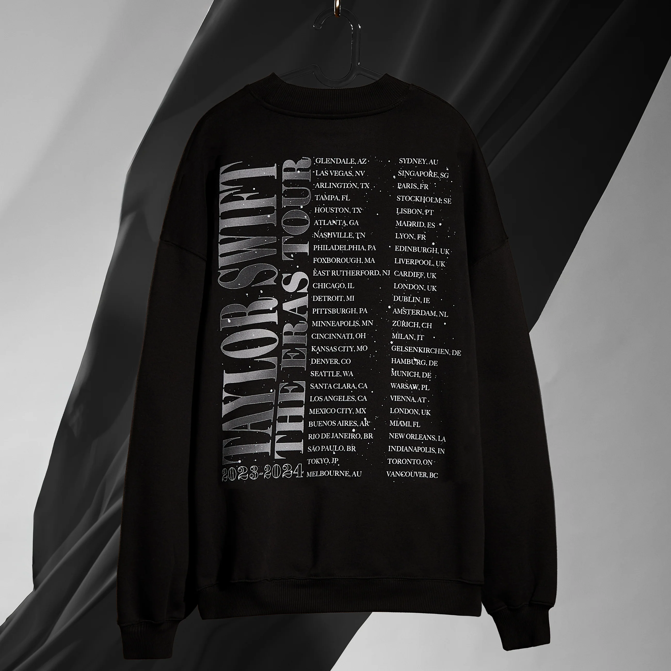 Taylor Swift | The Eras Tour Down Bad Live Photo Oversized Crewneck - Image 4