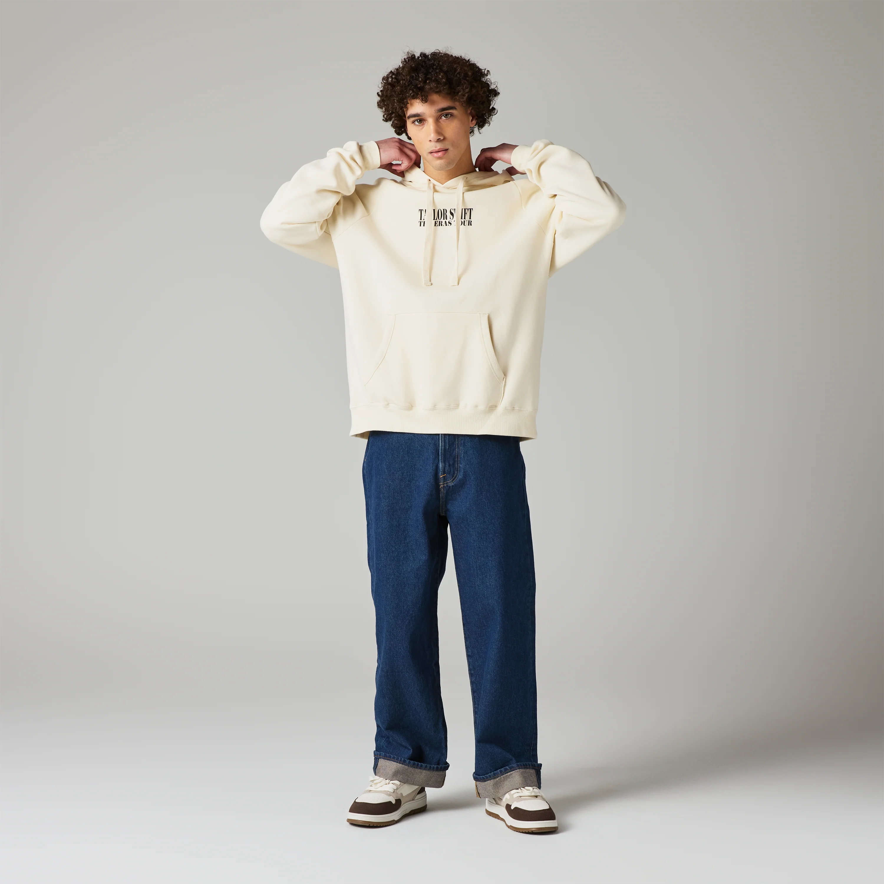 Taylor Swift The Eras Tour I Beige Hoodie - Image 10