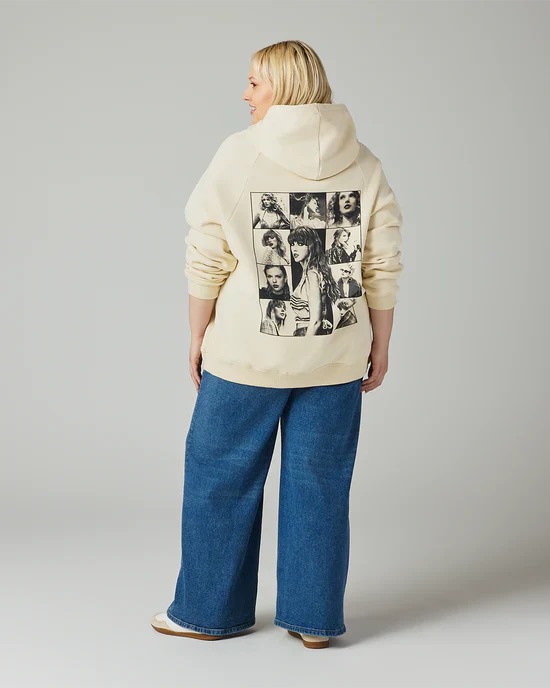 Taylor Swift The Eras Tour I Beige Hoodie - Image 5