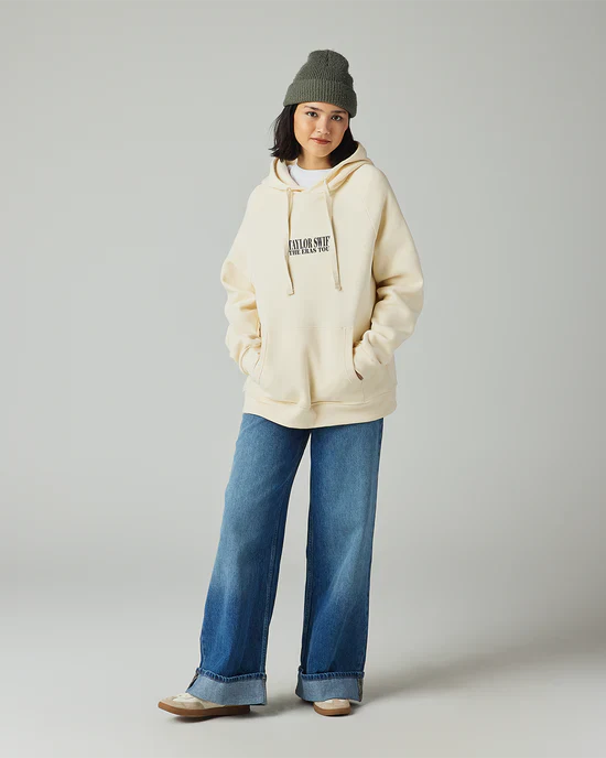 Taylor Swift The Eras Tour I Beige Hoodie - Image 7