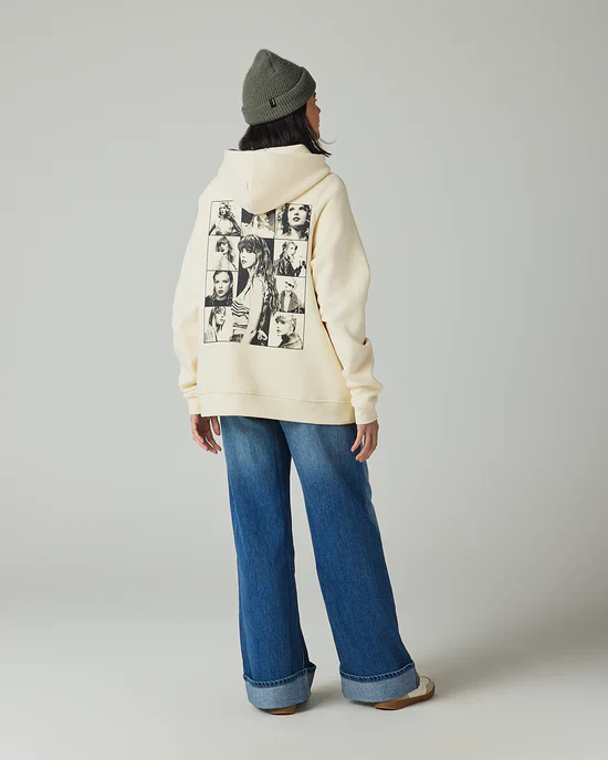 Taylor Swift The Eras Tour I Beige Hoodie - Image 8
