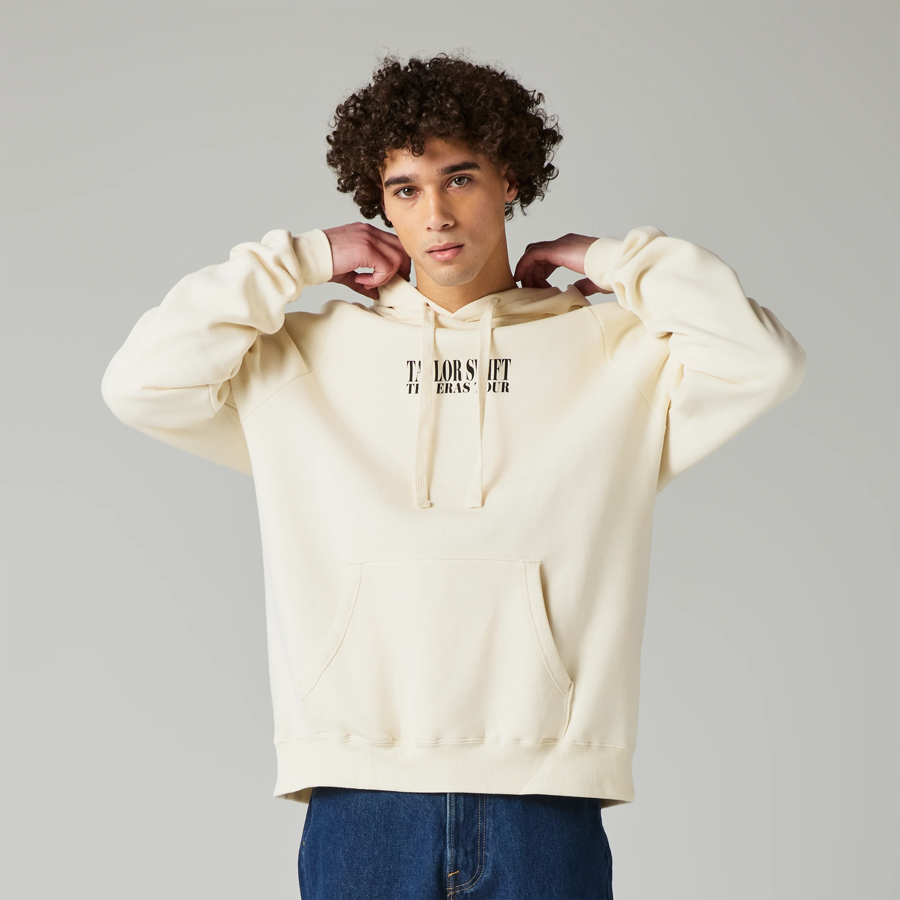 Taylor Swift The Eras Tour I Beige Hoodie - Image 9