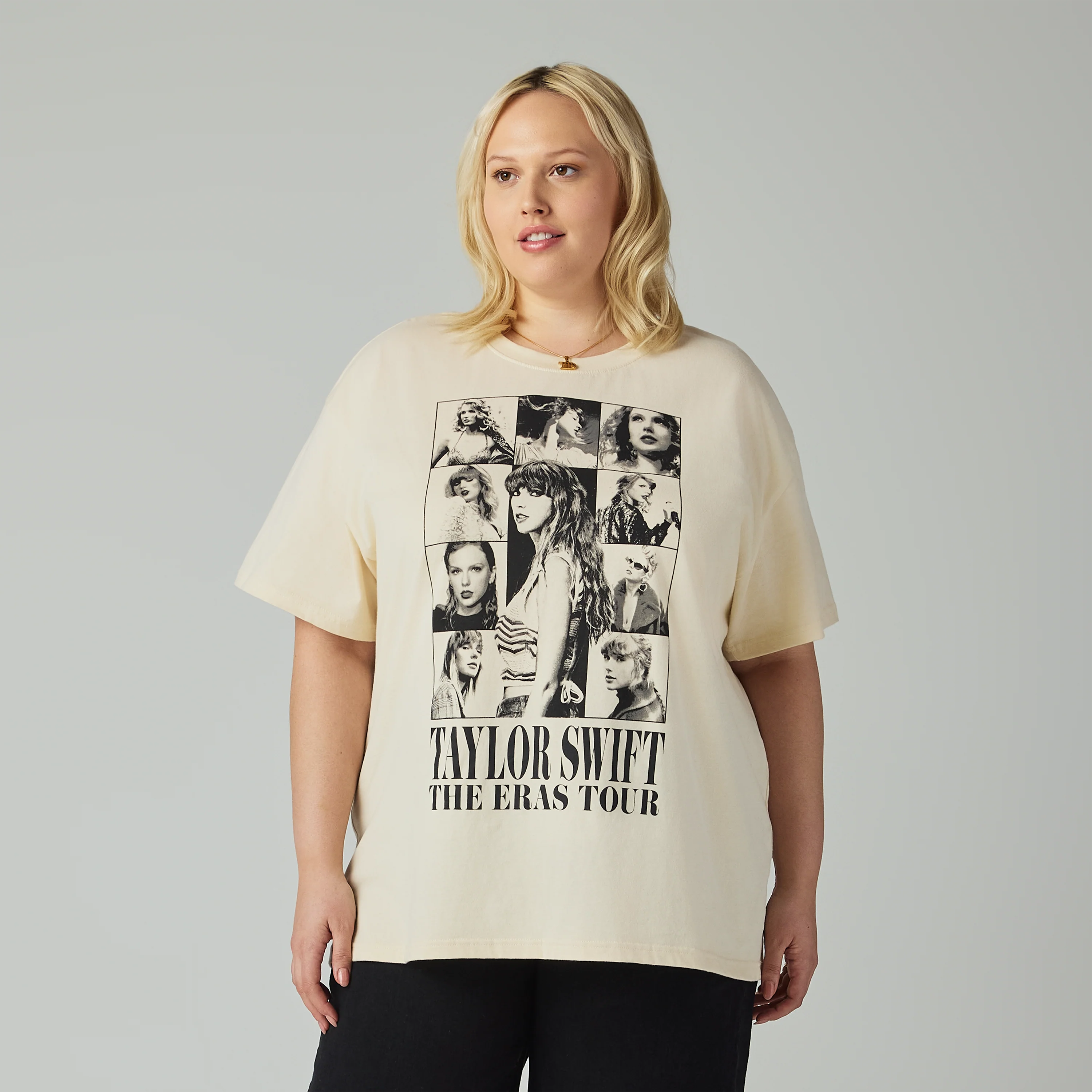 Taylor Swift The Eras Tour II Beige T-Shirt - Image 5