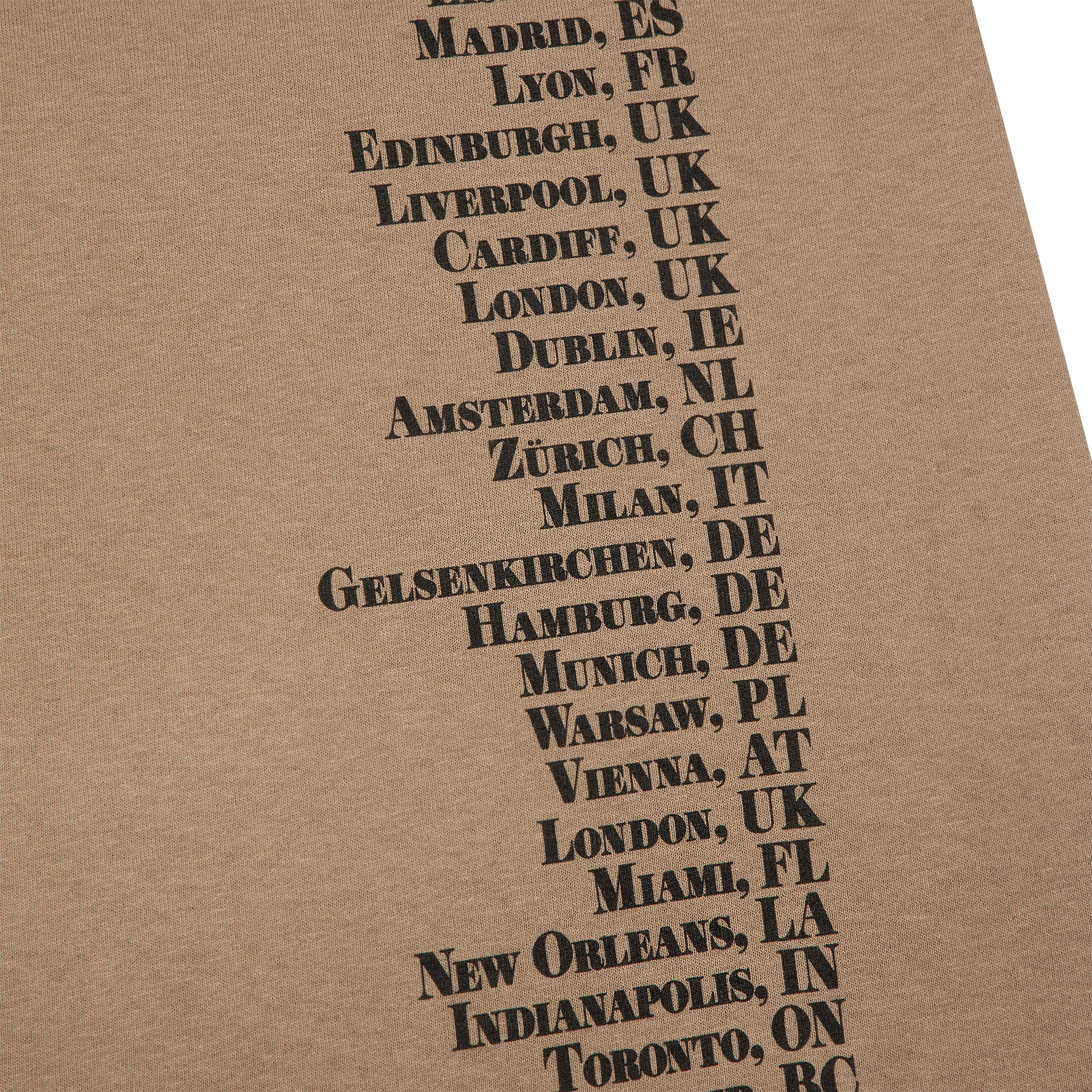 Taylor Swift The Eras Tour Taupe T-Shirt - Image 4