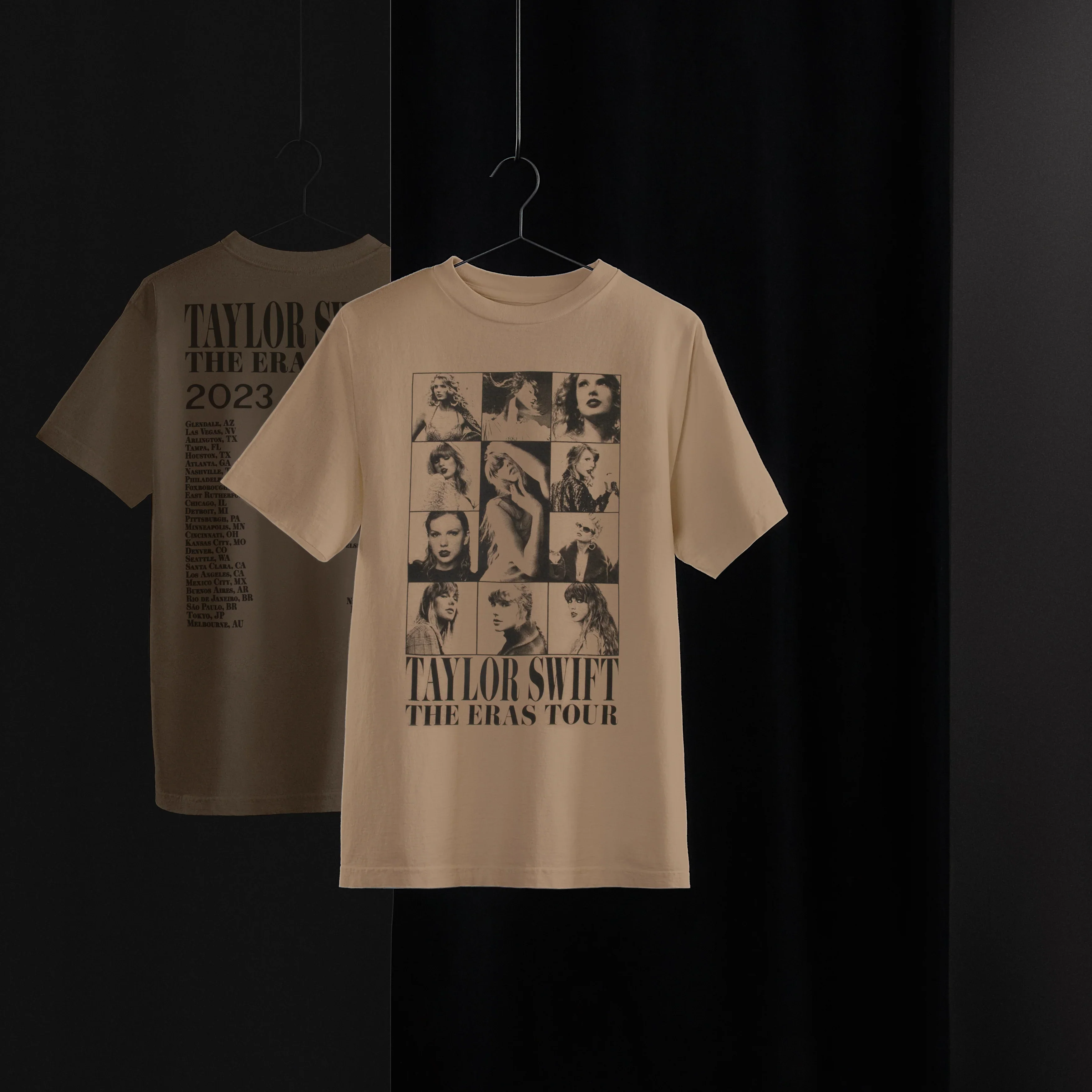 Taylor Swift The Eras Tour Taupe T-Shirt - Image 5