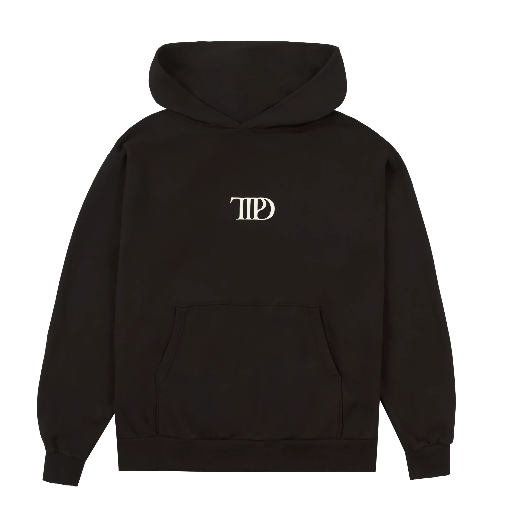 Who's Afraid Of Little Old Me? Dark Brown Hoodie - Image 4